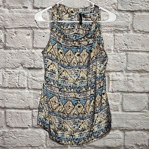 Essentials by Milano Top Blouse Sleeveless Tank‎ Womens Size Large
